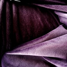 Ткань Велюр спорт на меху (баклажан)